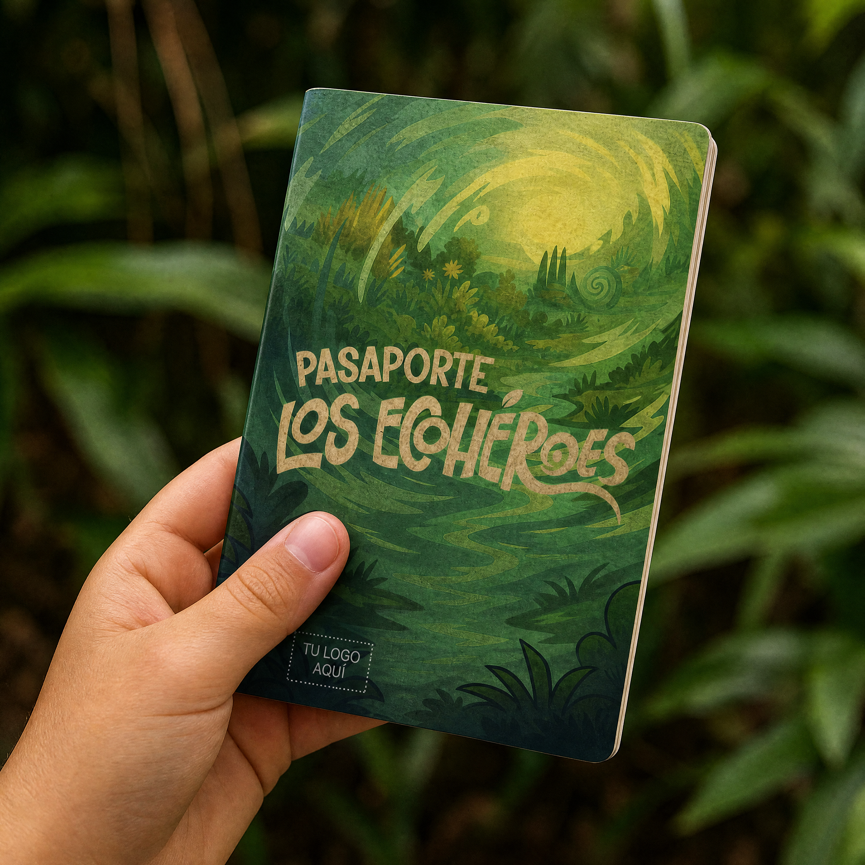 Pasaporte EcoHéroes — portada