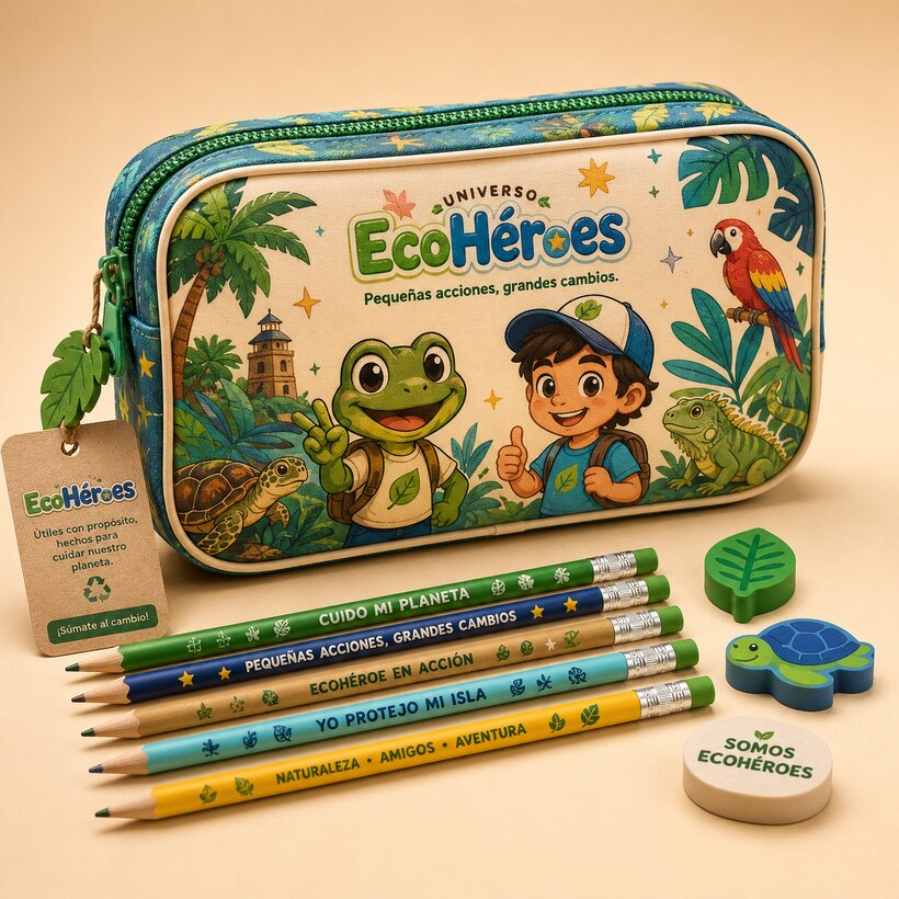 Set escolar · estuche