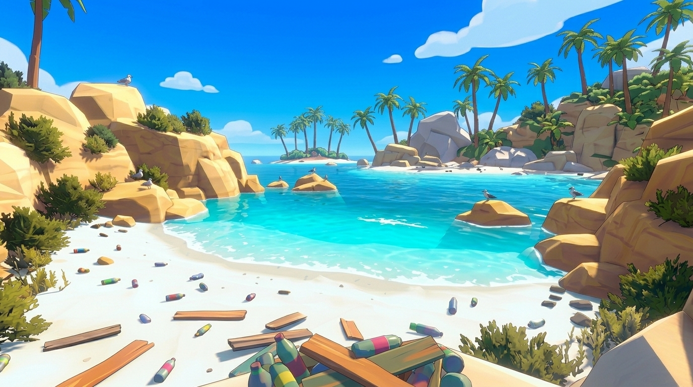 Concept Art — Playa de Arena 2