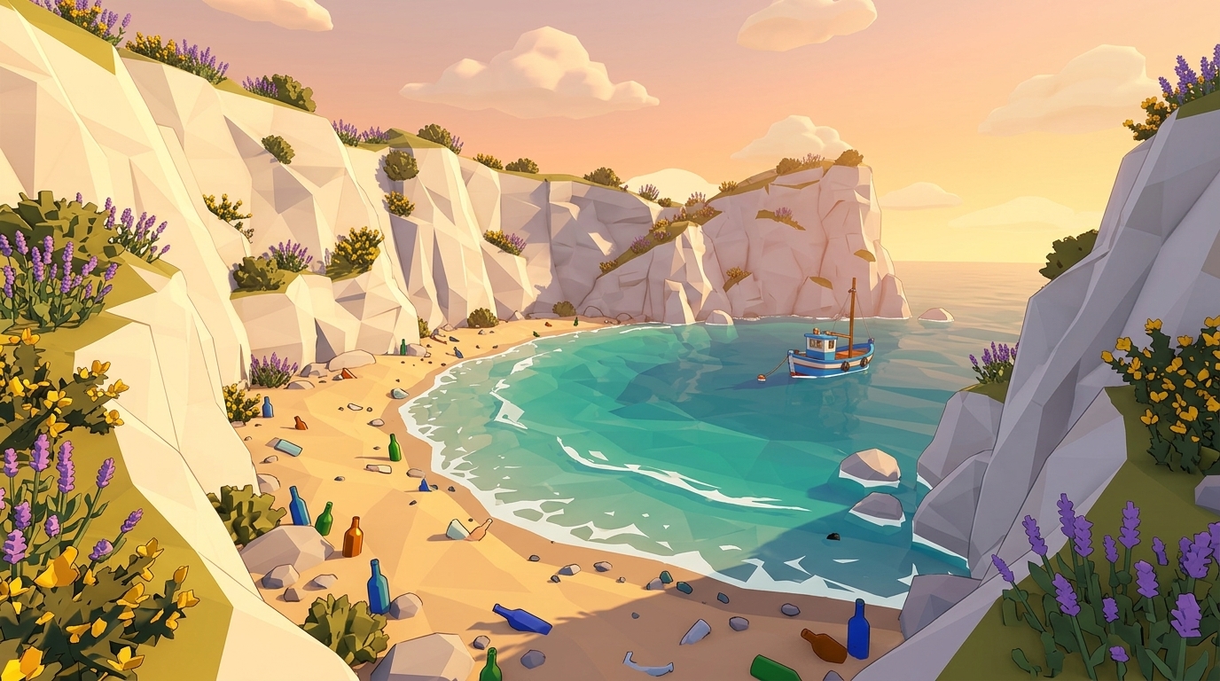 Concept Art — Acantilados 2