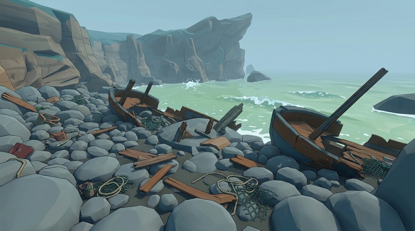Concept Art — Costa de Piedras