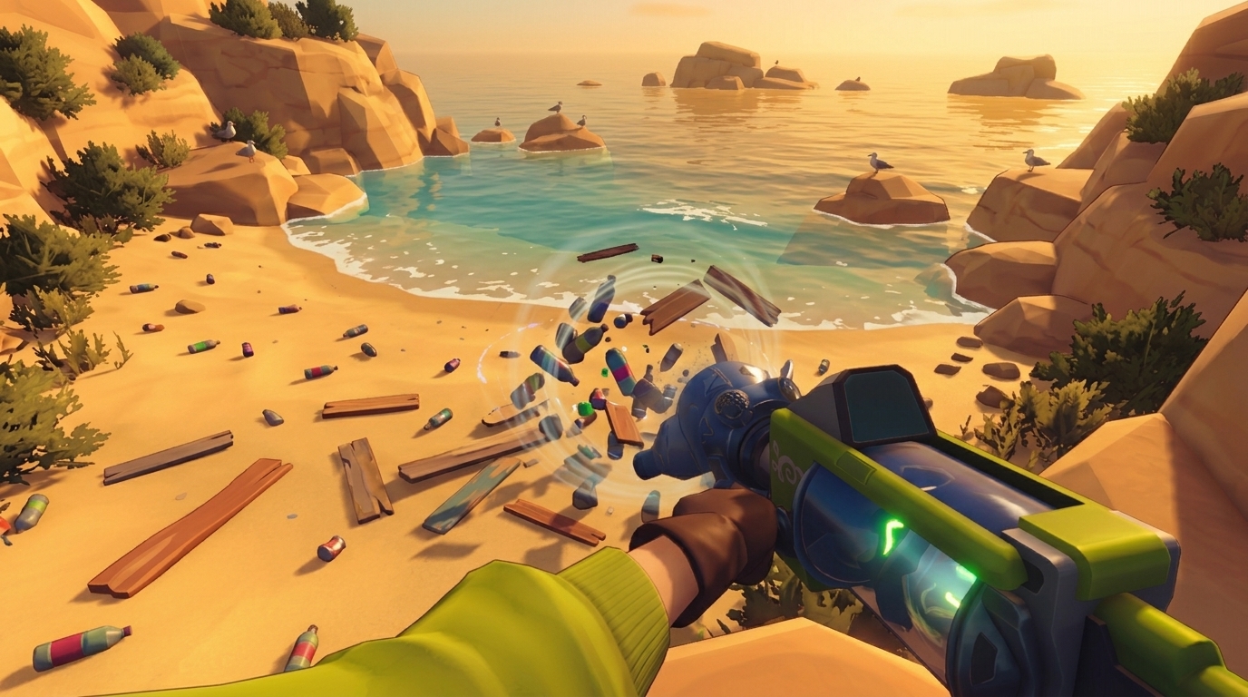 Gameplay — Aspiradora