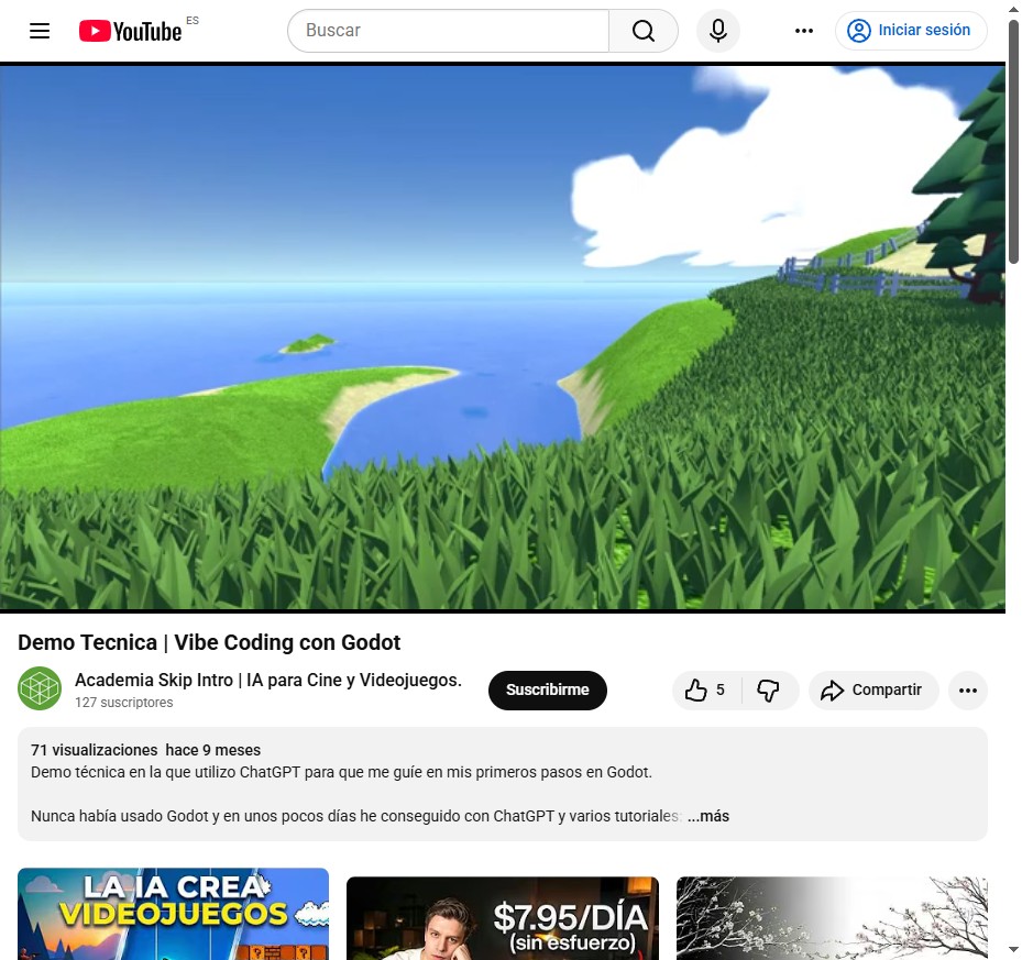 Demo de shaders — ver en YouTube